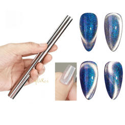 Strong Cat Magnetic Stick Nail Art UV Gel Polish Varnish Cat Eye Magnet Pen French Multi-Function Magnet Board Painting Gel Tool