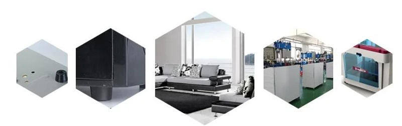 Description Picture 5 of item8 Piece Anti-Slip Furniture Feet Black Speaker Cabinet Table Top Box Conical Bumper Rubber Pad Floor Protector Furniture Parts