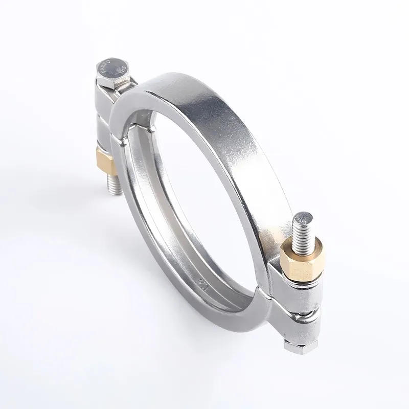 Description Picture 5 of item3" OD91mm Stainless Steel 304 Sanitary High Pressure Tri Clamp Clamps Clover For Ferrule Homebrewing Distillation Fittings