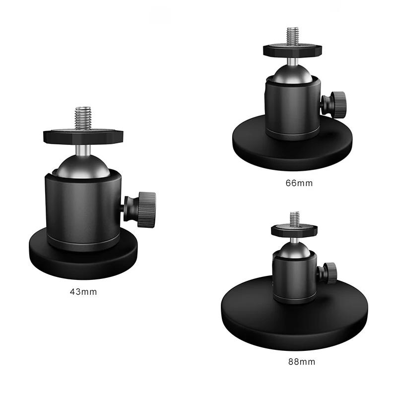 Description Picture 2 of itemStrong Magnetic Suction Cup 1/4 inch Screw Ball Head Mount Base Adapter for DSLR Camera Tripod Monopod Camcorder Light Stand