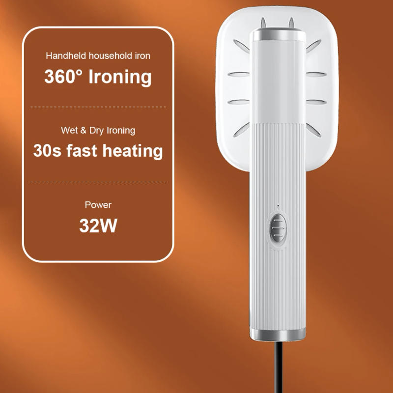 Description Picture 6 of itemPortable Ironing Machine 360° Ironing Handheld Iron Steamer USB Powered Small Garment Steamer for Fabric Clothes Ironing