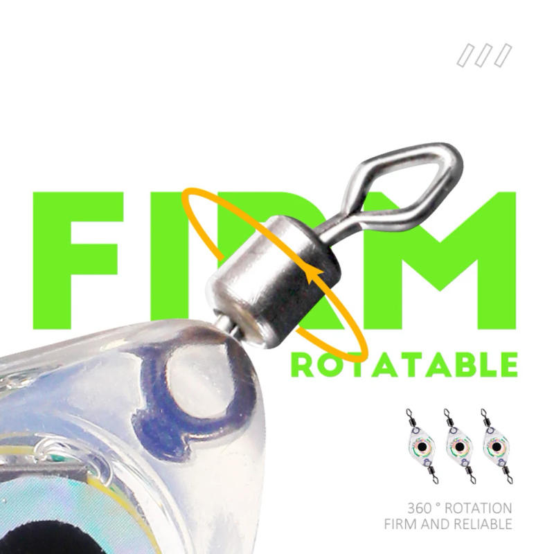 Description Picture 6 of itemLED Fish Lamp Mini Fishing Lure Light LED Underwater Eye Shape Fishing Squid Fishing Bait Luminous Lure For Attracting Fish Part