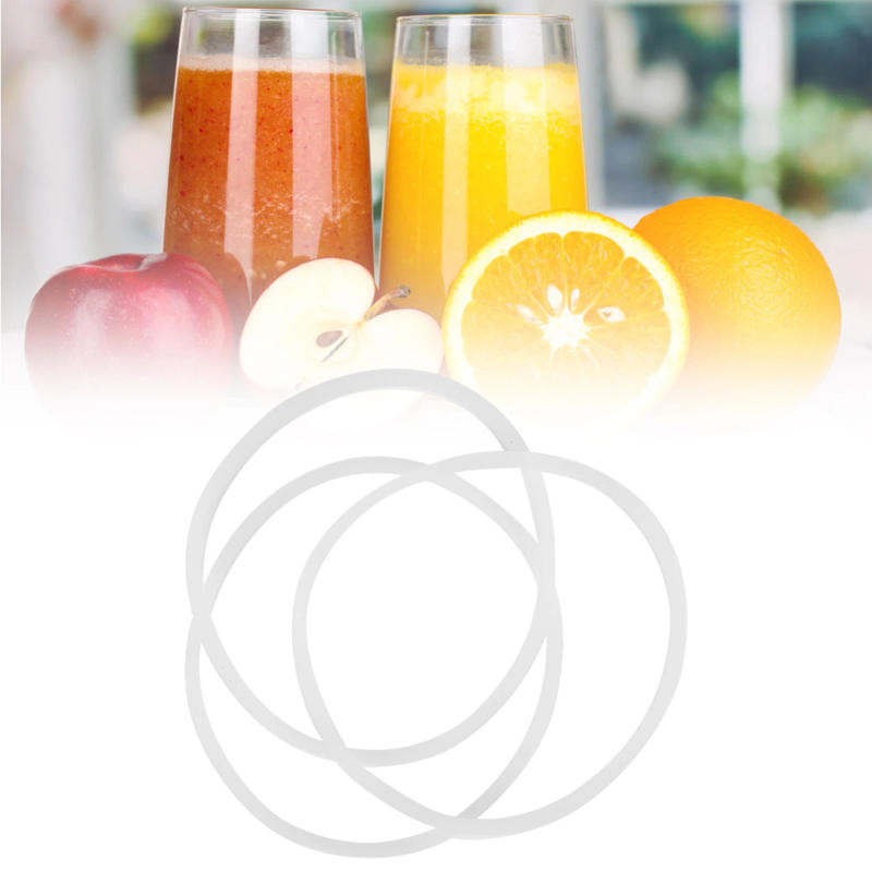 Description Picture 2 of item3Pcs Juicer Replacement parts Gaskets Rubber Seal Ring For Magic Bullet Flat/Cross Blade fit for bullet only