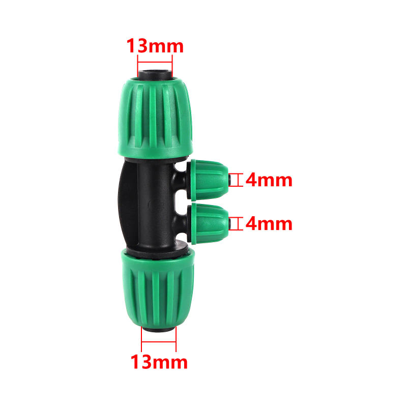 Description Picture 6 of item16mm PE Pipe Locked Connector Lock Nuts Garden Water Coupling 1/2'' Pipe 4/7mm Hose Fittings Garden Agriculture Irrigation Joint