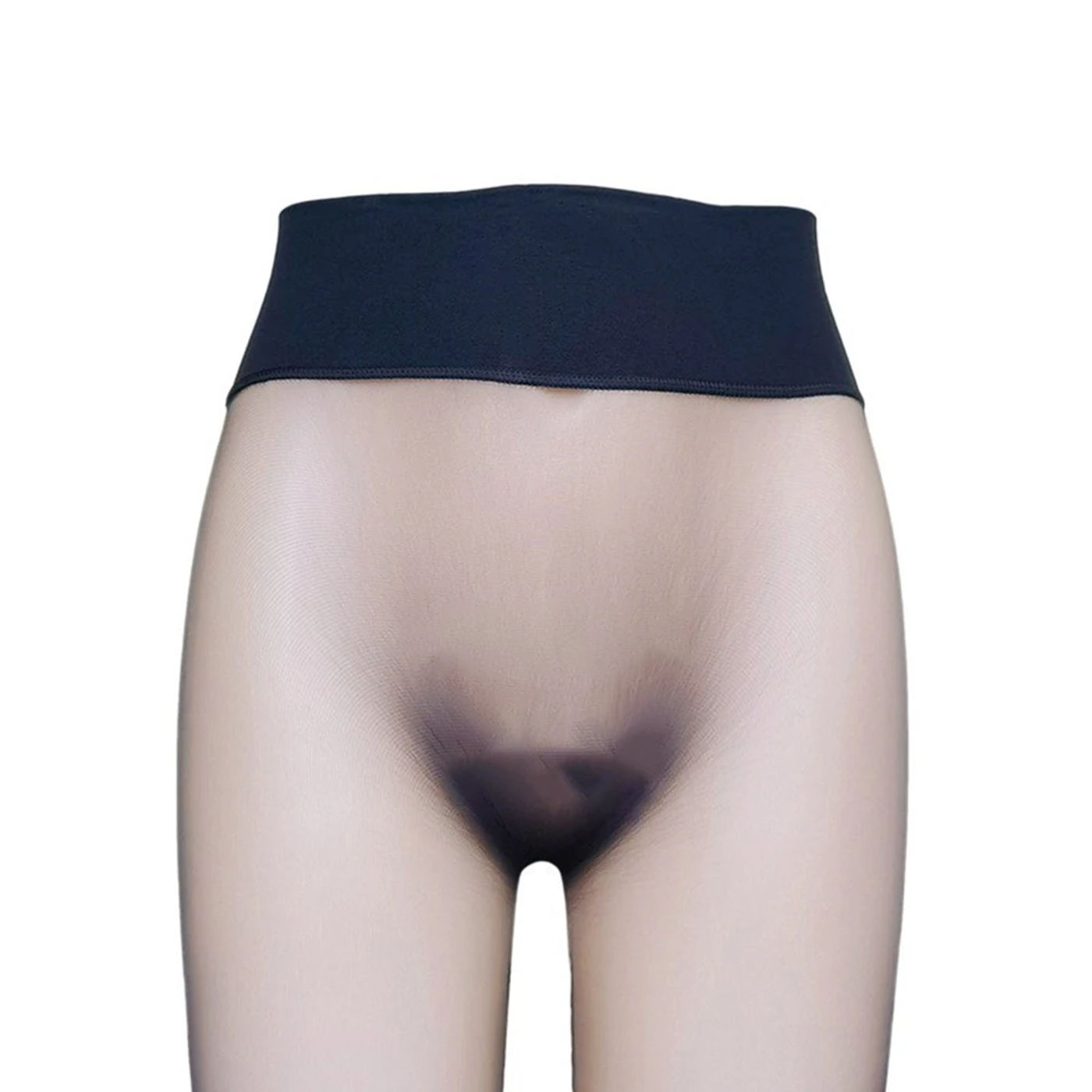 Description Picture 5 of item1pc Summer Ultra Thin Men's Seamless Stockings Silky High Waist Pantyhose Sexy Solid Color Male See Through Tights