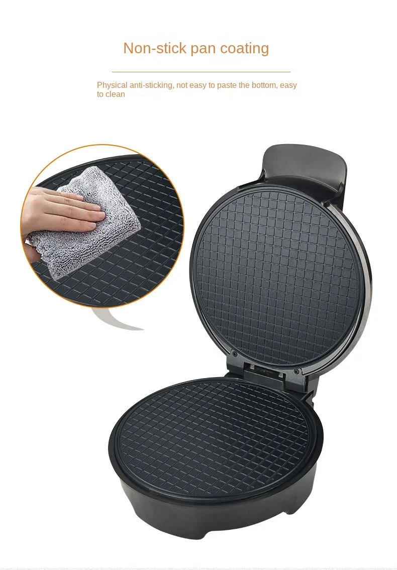 Description Picture 6 of itemRAF Electric Waffle Cone and Sandwich Maker, DIY Egg Roll, Ice Cream Cone Maker for Home Use