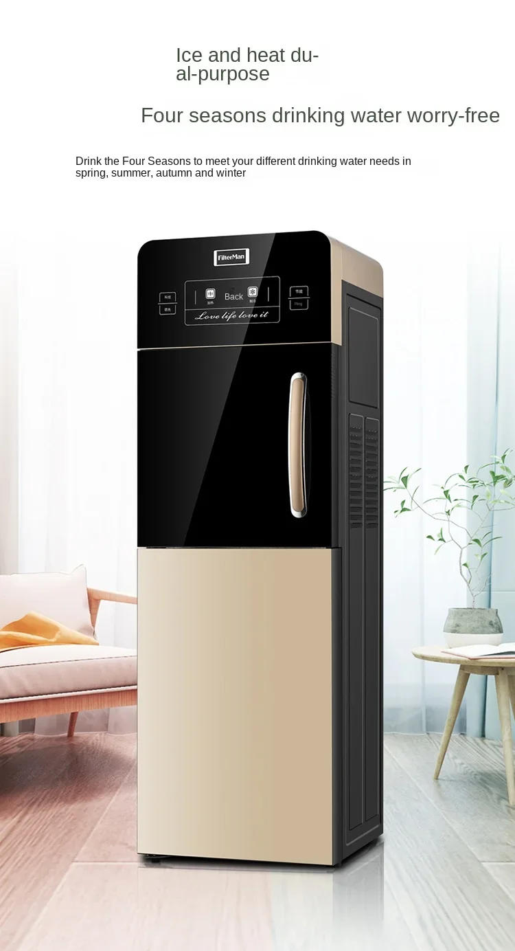 Description Picture 5 of itemWater dispenser compressor refrigeration vertical double door with refrigerated ice warm home office multi-purpose 220V