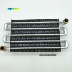 Gas Wall Hanging Furnace Parts Left Mouth 260mm Main Heat Exchanger For Gas Boilers Replace