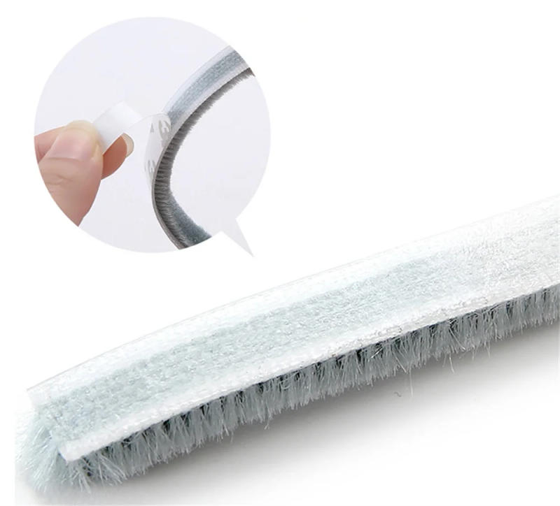 Description Picture 5 of item1/2PCS Window Brush Seal Strip Self Adhesive Weather Stripping Door Sweep Soundproof Dustproof Window Hardware Tool