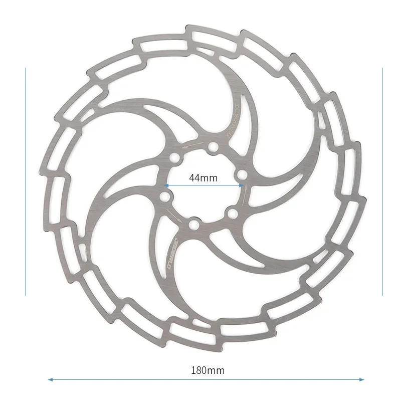 Description Picture 5 of itemUltralight MTB Bicycle Hydraulic Disc Brake Rotor Mountain Bike Road Racing Brake Disc 160/180mm 6/7 Inch With Free Bolts