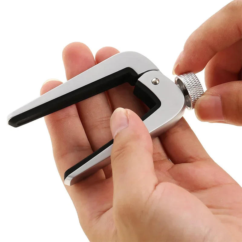 Description Picture 6 of itemFlanger FC-09 Universal Wide Adjustable Guitar Capo Fit for 6/12 String Acoustic Classical Electric Guitar,Bass,Mandolin