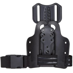 Drop Flex Adapter Adjustable Drop Leg Platform Polymer Leg Shroud Adapter for Holsters and Magazine Pouche Quick Locking