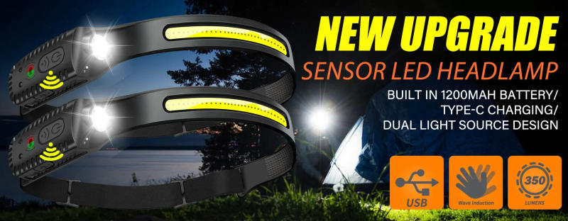 Description Picture 3 of itemKDULIT Portable LED Camping Lantern Rechargeable Camping Light with USB Output Strong Magnetic Outdoor Emergency Searchlight