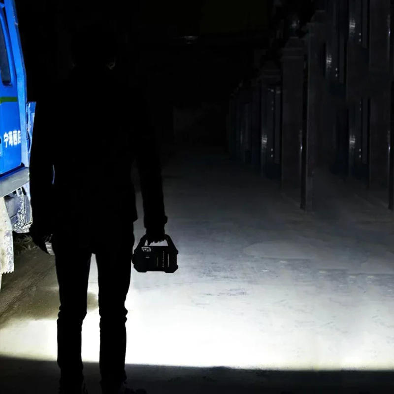 Description Picture 6 of itemMultifunctional Cob Handheld Light Searchlight Solar Charging Strong Light Outdoor Waterproof Camping Portable Flashlight