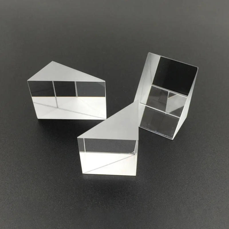 Description Picture 6 of itemOptical Triangular Prism 10*10*10mm Right Angle Internal Reflection Prisms Mirror Reflective Surface Experiment