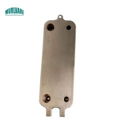 Gas Boiler Parts 13 Plates Flat Parallel Water Flow Auxiliary Heat Exchanger For Bosch New Star Eurostar Wall-Mounted Furnace