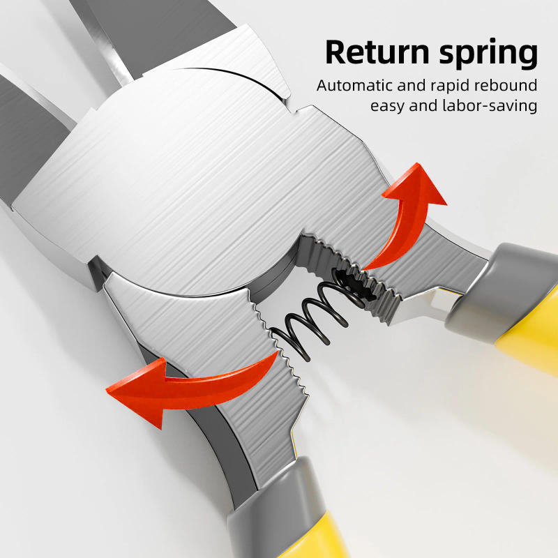 Description Picture 6 of item5/6" General Purpose Wire Cutting Pliers Wire Stripping Tool Mini Diagonal Pliers Side Cutting Cable Burr Pliers Electrician DIY