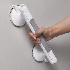 Shower Handle Grab Bar with Strong Suction Cup Safety Hand Rail for Bathtubs and Showers High Quality Bathroom Hardware