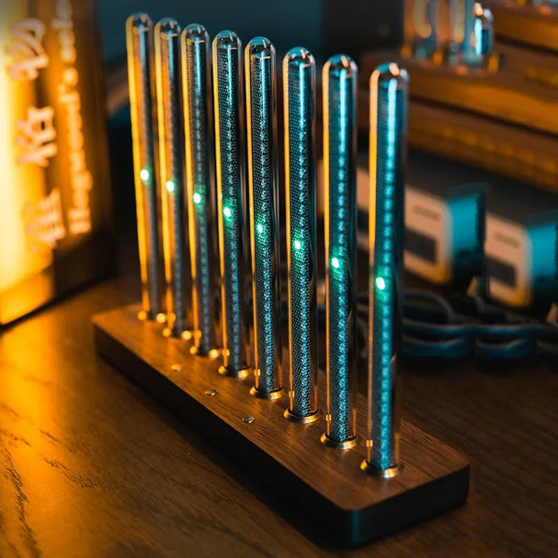 Description Picture 5 of itemLED Glow Tube Ornament Atmosphere Light Adjustment Voice Controlled Music Desktop Decoration Room Rhythm Light Sculptures