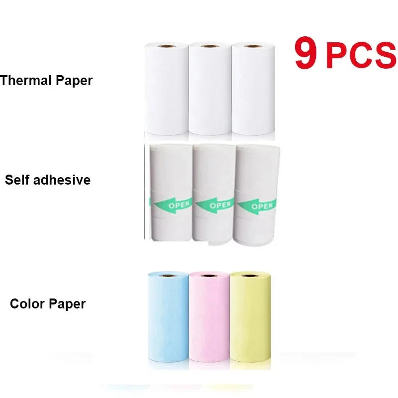 Description Picture 5 of itemPrint Camera Thermal Paper 57MM Rolls Self-adhesive Sticker Paper Photo Paper For Mini Printer Kids Instant