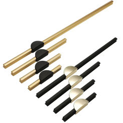 Kitchen Cabinet Handles Cupboard Door Pulls Black Long Furniture Handle 1000mm Gold Aluminum Alloy Drawer Knobs Hardware