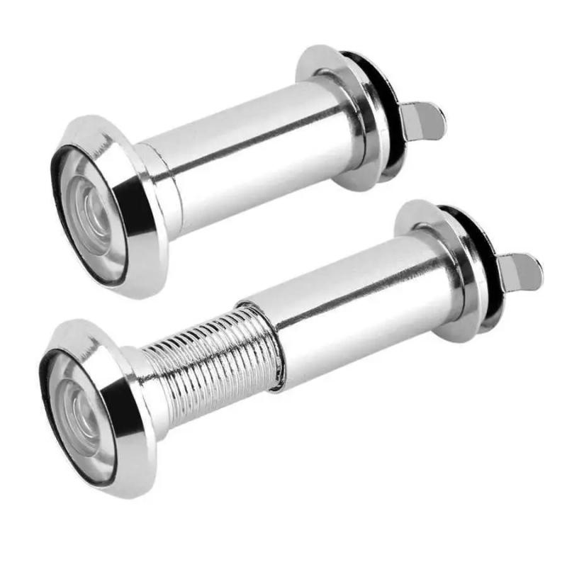 Description Picture 6 of item220° Wide Angle Zinc Alloy Door Viewer with Privacy Cover - HD Door Camera 35-55mm
