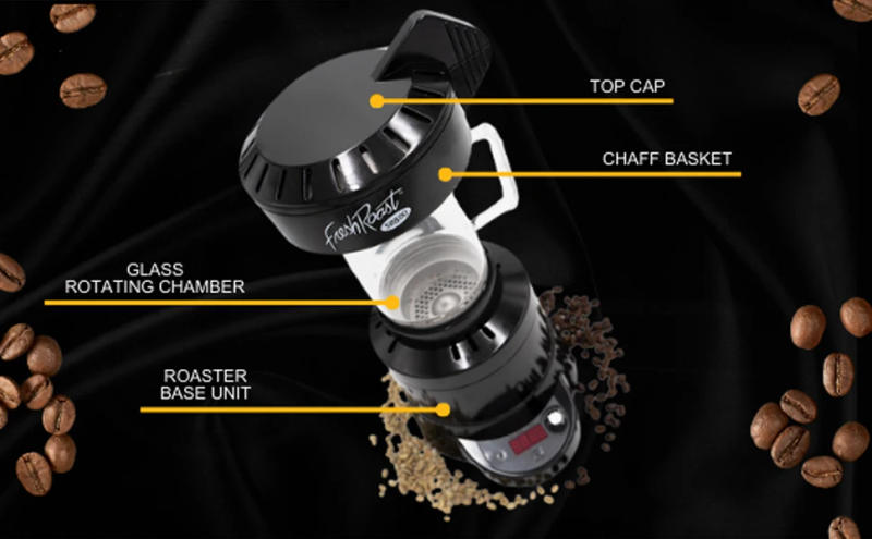 Description Picture 5 of itemCoffee Bean Roaster | Roast Coffee At Home | Variable Heat Settings | Convection Fan Control | Digital Status Di