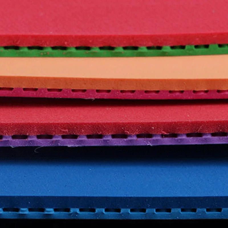 Description Picture 6 of itemDHS Hurricane 9 Colorful Table Tennis Rubber Original Ping Pong Rubber Tacky Elastic Hard Sponge Blue/Pink /Green /Violet Rubber