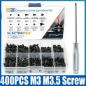 M3 M3.5 Screw Set Machine Laptop Screw Flat Head Phillips Drive Accessories for Repair Computer Electronic Laptop Screws Kit