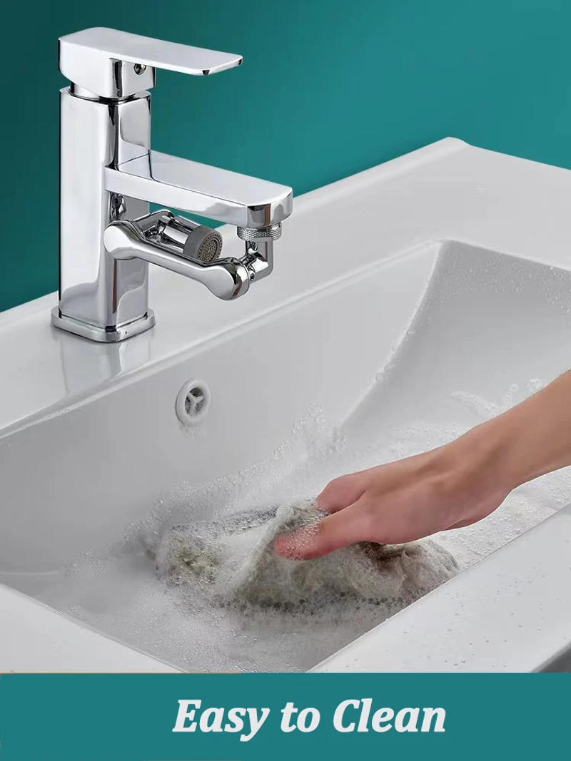 Description Picture 5 of item1080°Rotatable Faucet Aerator Bathroom Washbasin Tap Splash Filter Kitchen Faucet Extend Faucet Water Saving Bubbler Nozzle