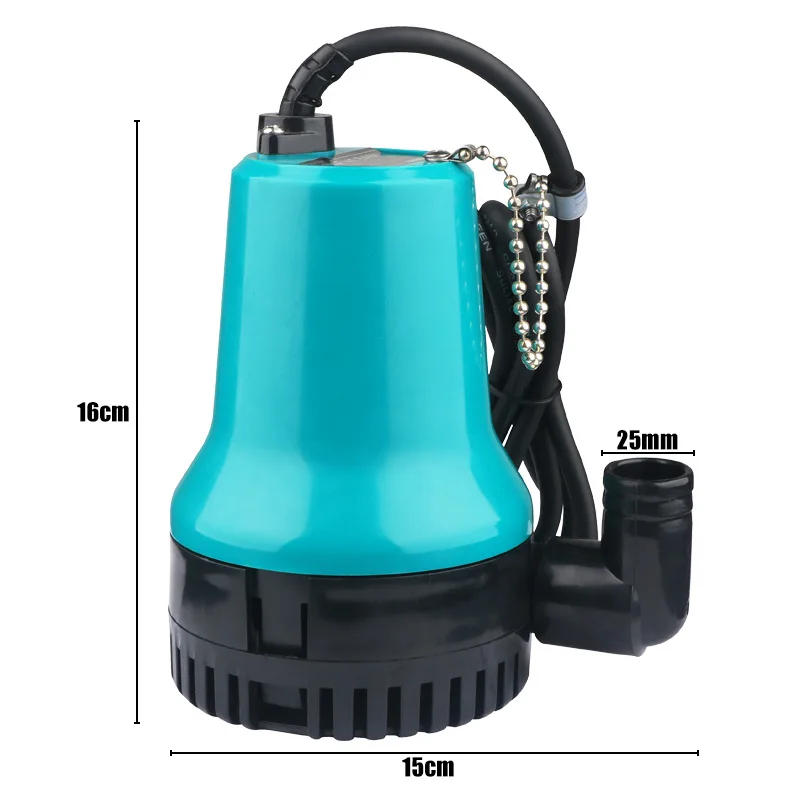 Description Picture 6 of itemMini 4500L/H DC 12V/24V Solar Agricultural Brushless Motor Water Circulation Submersible Pump Irrigation Fountain Fish Pond