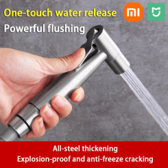 Xiaomi Sprayer Gun Hand Protable Toilet Bidet Holder Handheld Faucet Home Bathroom Shower Head Self Cleaning Universal 2025 New