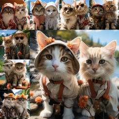 5D DIY Diamond Painting Cool Cat Painting Diamond Embroidery Cross Stitch Set Full Rhinestone Home Decoration