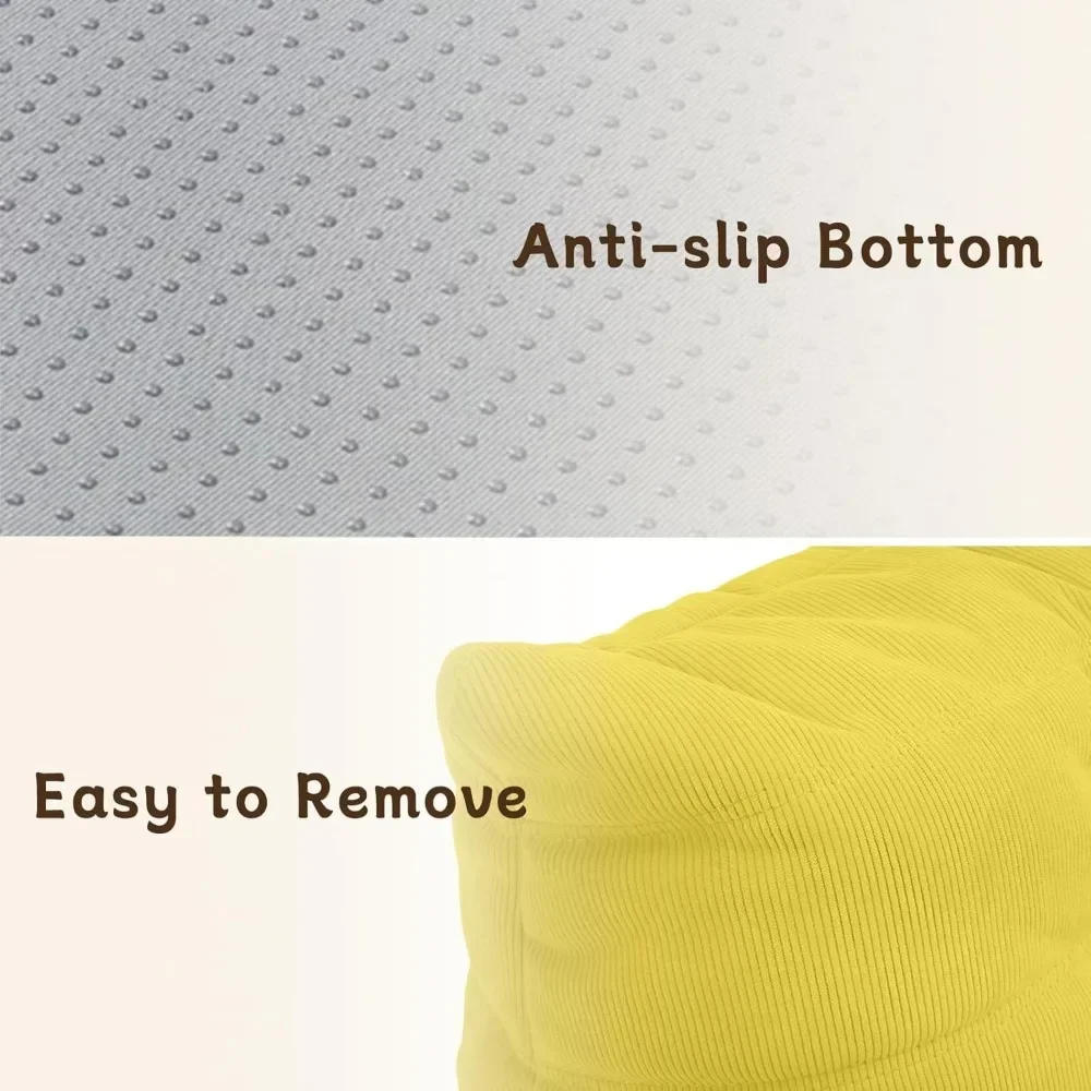 Description Picture 6 of itemErgonomic Bean Bag Chair Multi-Functional Recliner Sofa, Full Body Support, Neck, Lumbar, Hip, Leg Comfort