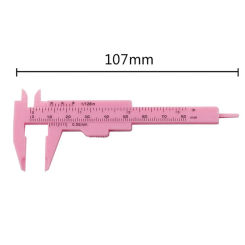 Accessories Calipers 0-80mm Handy Tool Jewelry Measure Plastic Sliding Vernier Woodworking For Measuring Depth