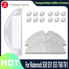 For Roborock S50 S51 S55 S6 Mop Cloths Pad Water Tank Filter Kit Robot Vacuum Cleaner Accessories Dry Wet Mop Cloth