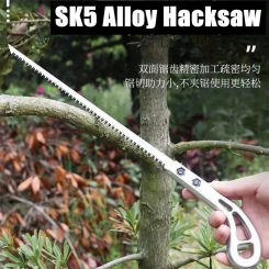 SK5 Alloy Saw Woodworking Wallboard Saw Tree Carpenter Cutting Tree Branch Trimming Replaceable Saw Blade Manual Tools Garden