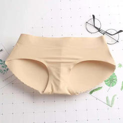 Lady Middle waist Sexy Padding Panties Bum Padded Butt lifter Enhancer Hip Push Up Panties Underwear Seamless Panties Buttocks