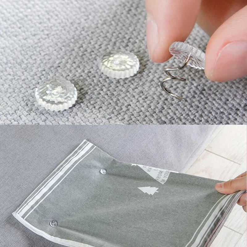 Description Picture 4 of item100/50pcs Clear Fabric Twist Pins Couch Chair Car Sofa Headliner Repair Loose Drapery Craft DIY Locating Pins With Box
