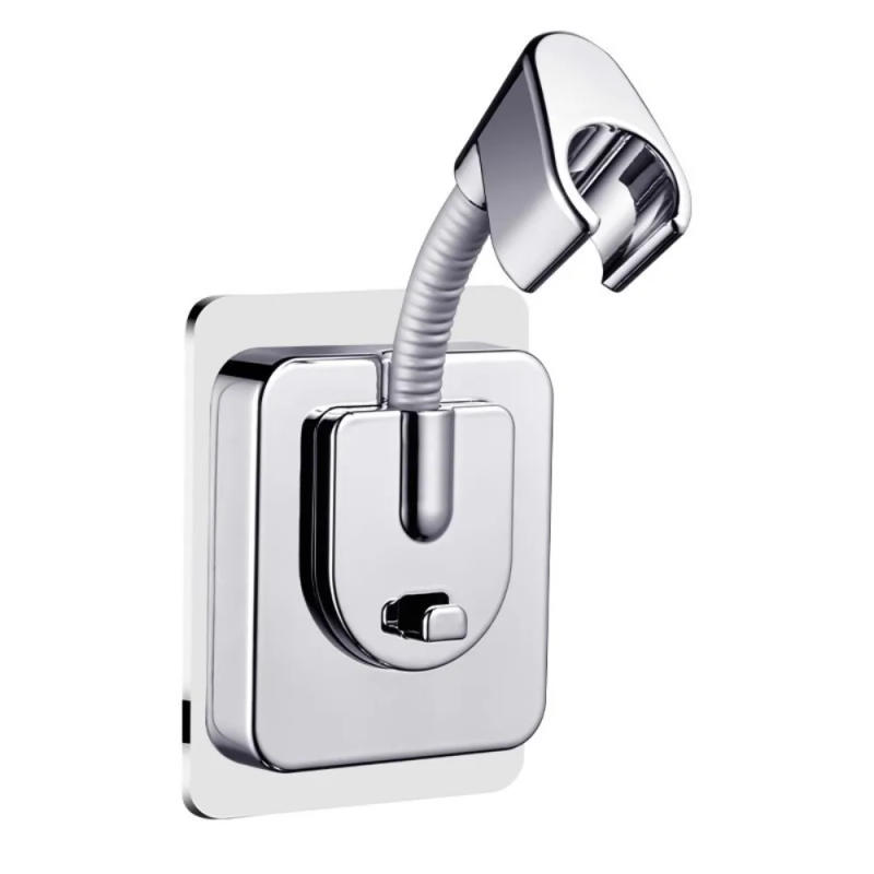 Description Picture 6 of item360° Adjustable Shower Head Holder Self-Adhesive Wall Mounted Showerhead Bracket Handheld Sprayer Support Bathroom Accessories
