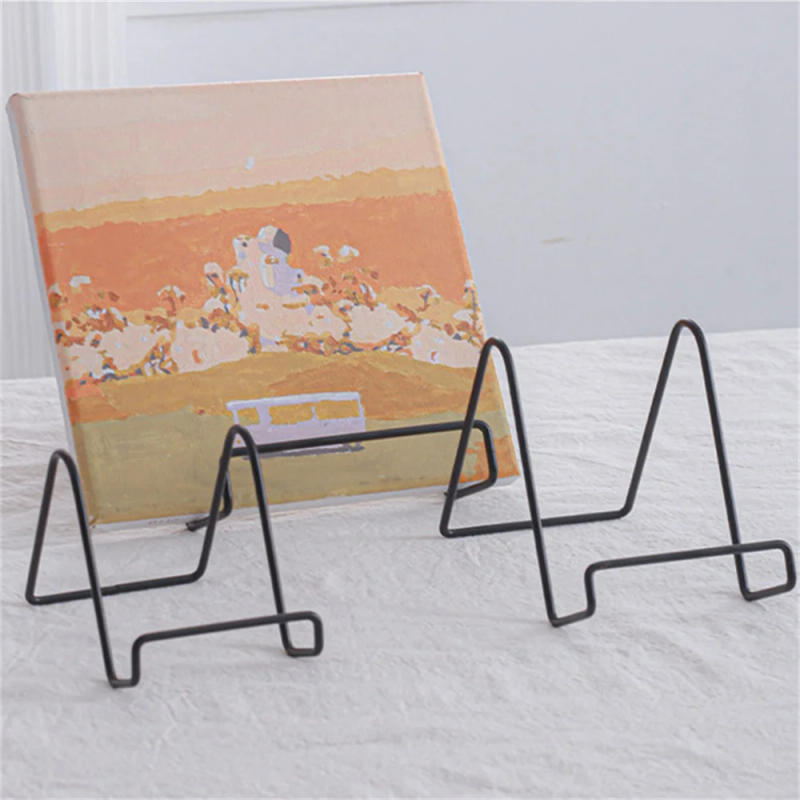 Description Picture 4 of itemIron Art Magazine Display Stand Dish Rack Plate Picture Frame Wedding Photo Book Pedestal Holder Home Decor Storage Ornaments