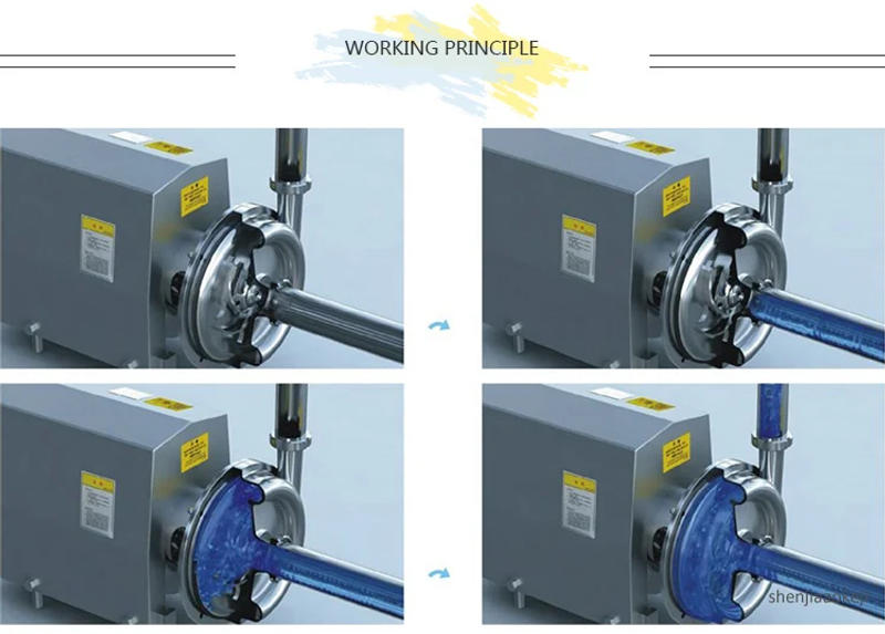 Description Picture 5 of itemSanitary Grade Beverage Pump Stainless Steel Liquid Transfer Machine Food Grade Centrifugal Pump Food Sanitary Pump 220v/380V