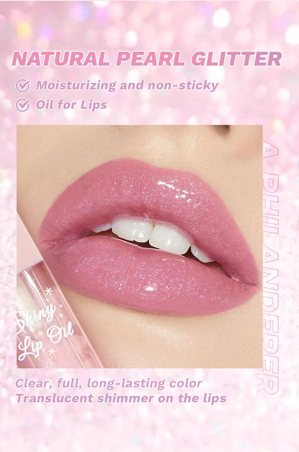 Description Picture 6 of itemTemperature Color Changing Lip Oil Pearlesent Moisturizing Hydrating Lip Gloss Lasting Beauty Reduce Lip Lines Lipstick Cosmetic
