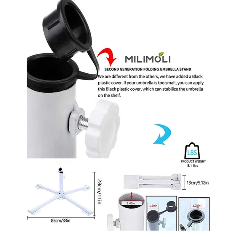 Description Picture 4 of itemFolding Fishing External Sun Beach Umbrellas Hanger Stand And Garden Terrace Parasols & Bases Patio Stand Furniture Holder Tent