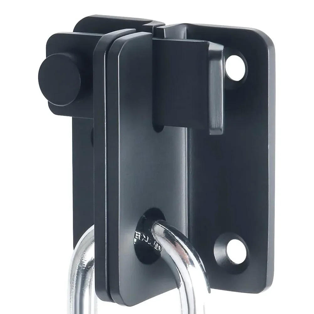 Description Picture 6 of itemSliding Barn Door Latch For Locking Sliding Right Angle Door Lock Gate Bolt Cabinet Closet Antitheft Security Window Door Lock