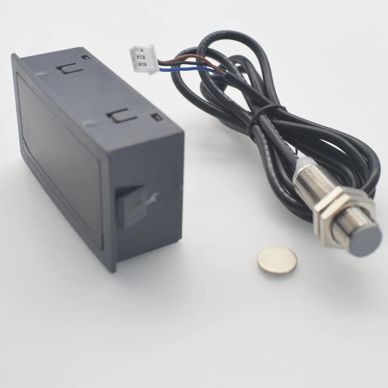Description Picture 5 of itemLED Tachometer RPM Speed Meter With Hall Proximity Switch Sensor NPN Speed Measuring Instruments