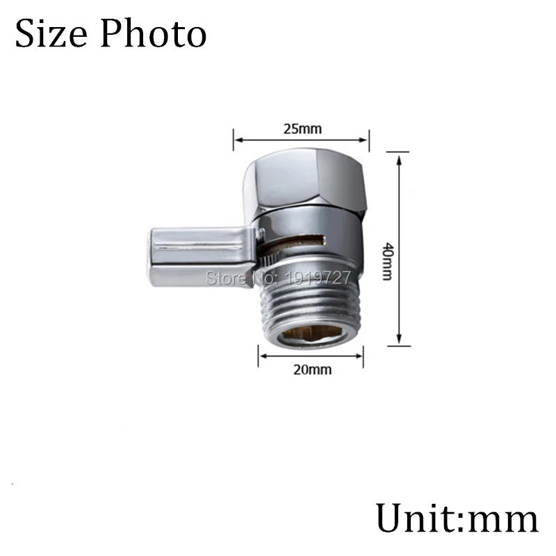 Description Picture 6 of itemBagnolux High Quality Wholesale Promotion Water-Saver Flow Control and Shut OFF Valve Made Of Solid Brass For Hand Shower/Shower