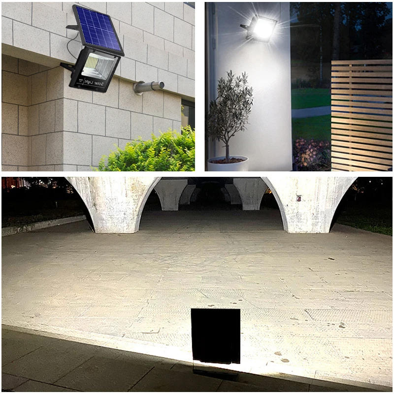 Description Picture 6 of itemLED Flood Solar Light Outdoor Street Lamp Waterproof IP67 With Remote and Solar Panel