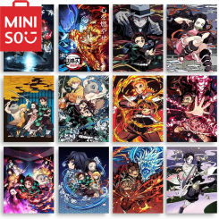 MINISO DIY Oil Painting By Number Anime Hunter X Hunter Home Decoration Wall Bedroom Room Decor Children's Toy Gift Frameelss