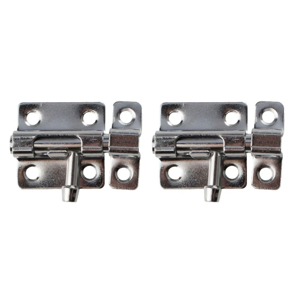 2PCS Iron Door Bolts Latch Solid